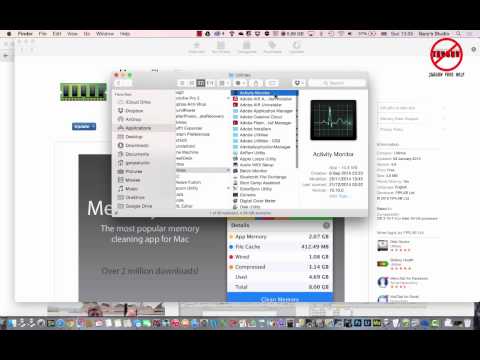 Reduce Menmory Used By Apps Running On Mac